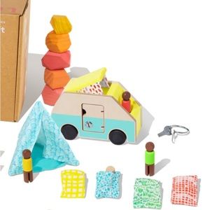 Lovevery RV Camping Set from The Free Spirit Play Kit (months 34, 35, 36)